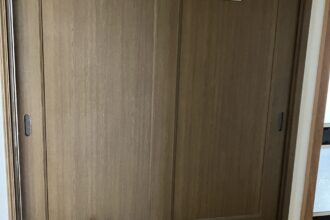 トイレに錠前を設置