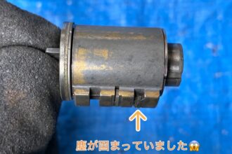カギが回らない・・・